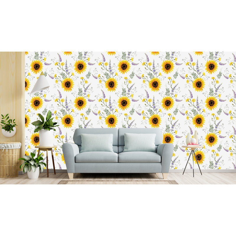 Captiva Peel & Stick Floral Roll
