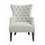 Fauteuil à oreilles capitonné-919124840