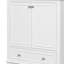 Meuble-lavabo de 30 pouces avec lavabo, armoire de rangement multifonctionnelle et tiroir, panneau de fibres à densité moyenne durable et structure solide-1861355508