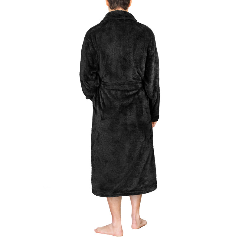 Peignoir P-R5004, Grand - très grand, Noir