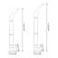 2 supports de support de mariage arqués en acier courbé-98813868