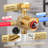 Single Handle 5-Spray Settings Shower Faucet With 6 In. High Pressure Rain Shower Head-120817912