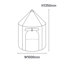 Kids Mermaid Play Tent