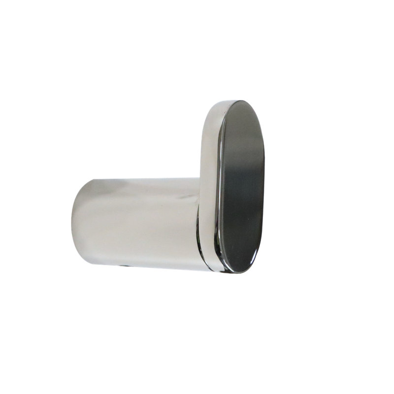 Single Robe Hook, Polished Stainless Steel