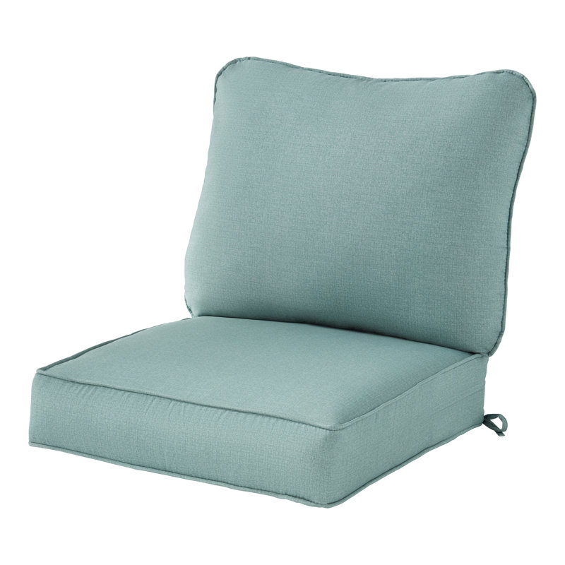 Coussin de siège pour chaise d'extérieur Lester, Verre de mer