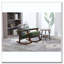 Chaise d'appoint moderne, chaise berçante avec structure en bois-1029247913
