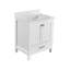 Meuble-lavabo 30 po, meuble-lavabo avec cadre en bois, comptoir de meuble-lavabo autoportant avec lavabo