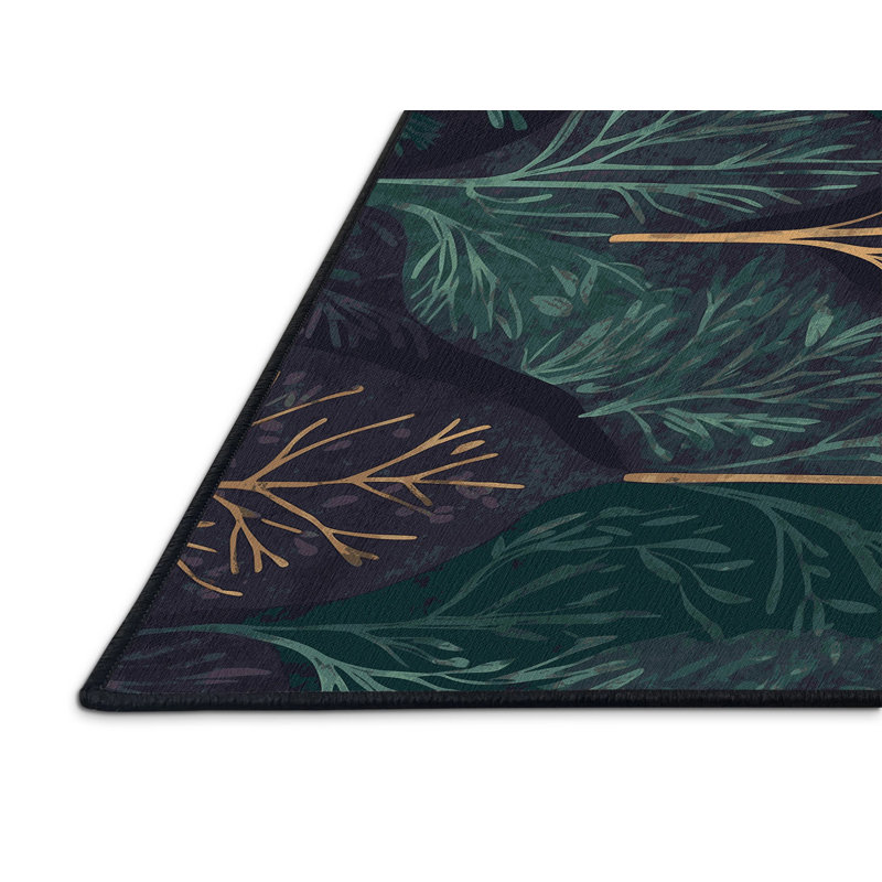 Whispering Ivy Rug, Rectangle 2' x 3'