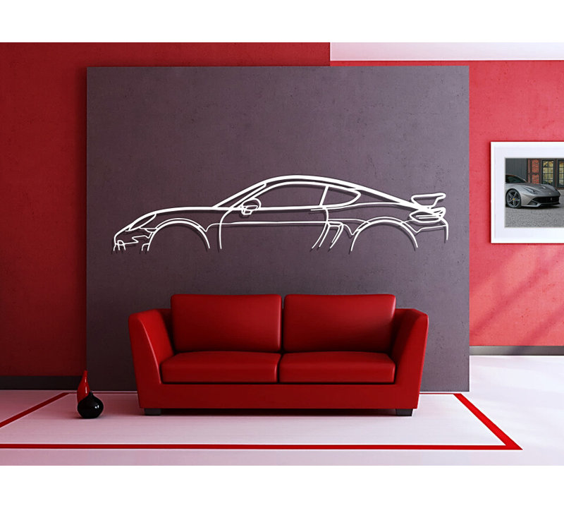 No Frame Print on Metal, 120" H x 28" W