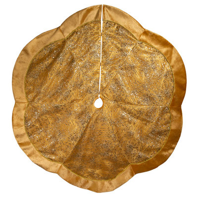 60'' Polyester Christmas Shatterproof Tree Skirt