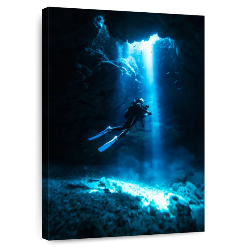 Sireci Scuba, 36" H x 24" W