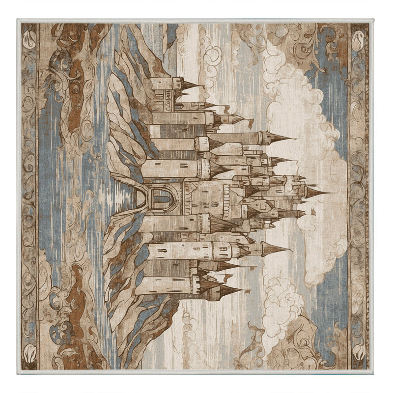 Ancient Majesty Rug, Square 7'