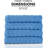 Fralick 4 Pieces Hand Towels Set %100 Turkish Cotton, Quick Dry -1760363704