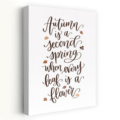 «Autumn Is Whimsical Abstract Contemporary Autumn Spring Art»