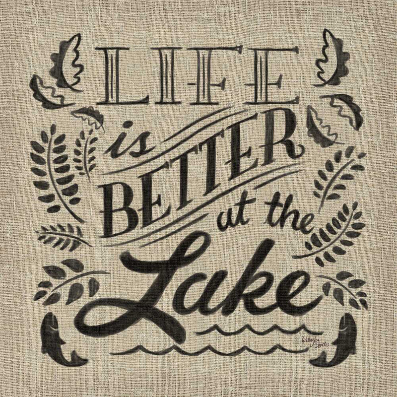 Lake Life I, H 20 po x l 20 po