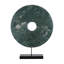 Jade Disk Sculpture with Base-520744251-520744250