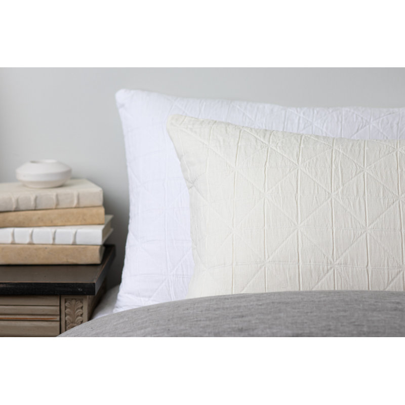Marshawn Bedding, Standard, Ivory