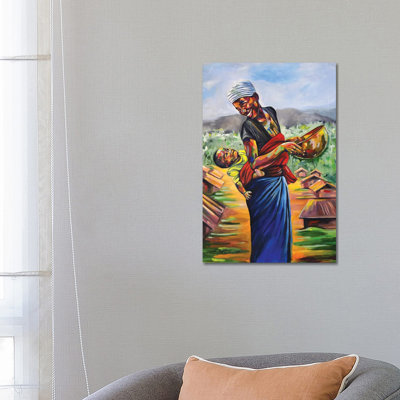Cradle 1 Piece Wall Art on Canvas