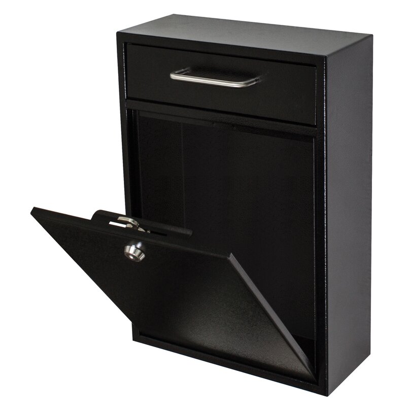 Mail Boss Steel Wall Mounted Mailbox with Magnetic Closure & Reviews ...