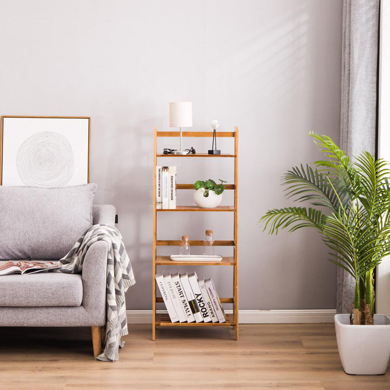 48.26cm W Solid Wood Shelving Unit
