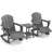 Rocking Outdoor Adirondack Chair With Table-363943026