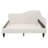 L-Shaped Linen Daybed, With Solid Wood Legs-1997966942-1997966937