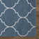 Tapis bleu Arianda