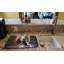 Tapis à plat Flat Retriever and Santa Claus
