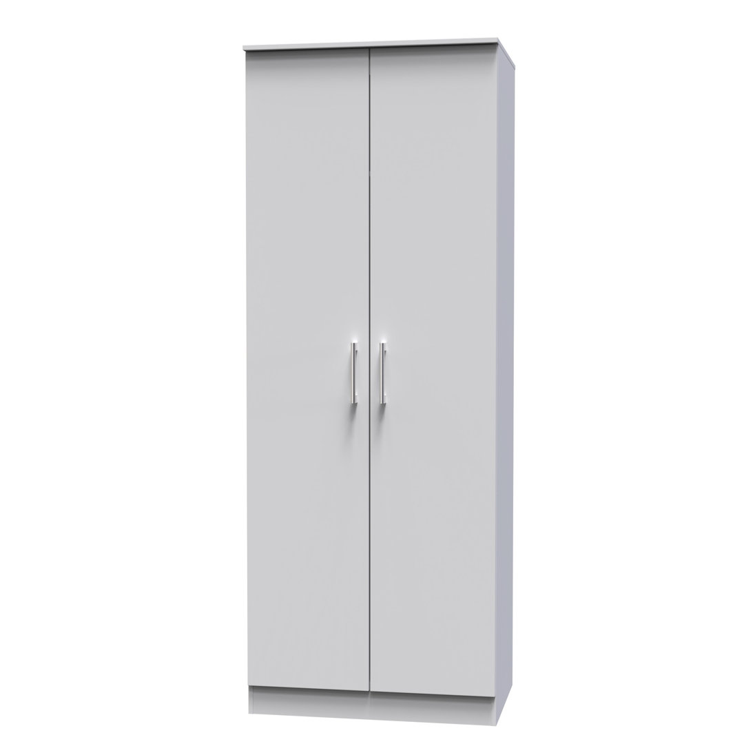 Fully Assembled Devon 2 Door Wardrobe