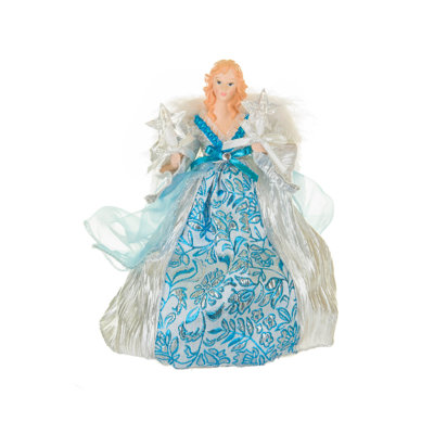 10'' Handmade Fabric Religious & Spiritual Lighted Tree Topper