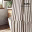 Rideau de douche en lin à volants l 72 po x L 78 po Boho-1803407618