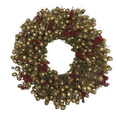 Handcrafted Dried Mixed Assortment Wreath
