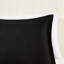 Édredon noir très grand de 3 m, réversible, matelassé à losanges, duvet synthétique, 2 taies décoratives, antitaches, style fascinant avec du noir, lavable à la machine-117583536
