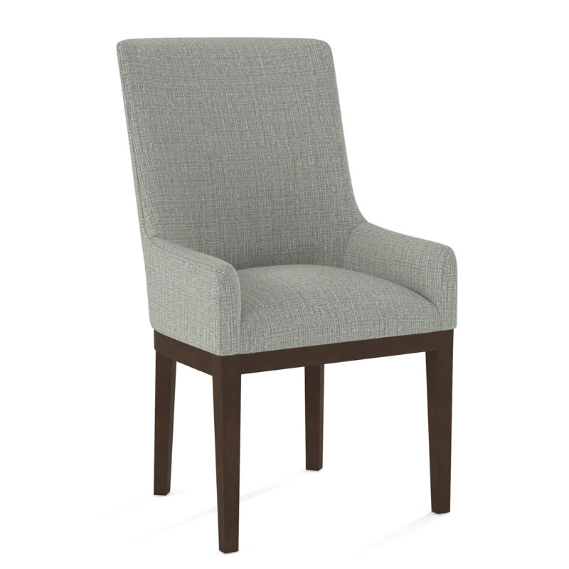 Upholstered Arm Chair, Nutmeg, Applause Archway Grey
