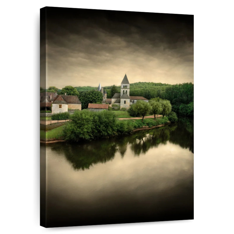Alvord le silence du village, H 39 po x l 26 po