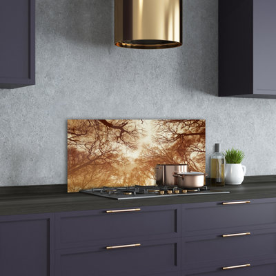 50cm W x 100cm L Glass Peel and Stick Panel
