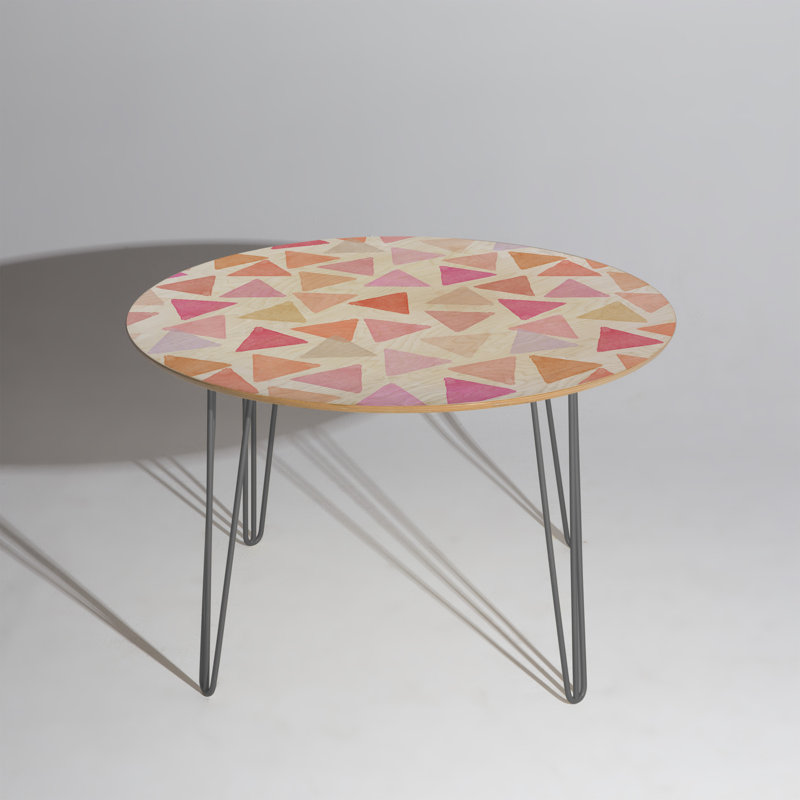 Oval Solid Wood Top Dining Table