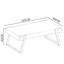 Alexssa Sled Coffee Table