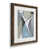 Papier, cadre noyer