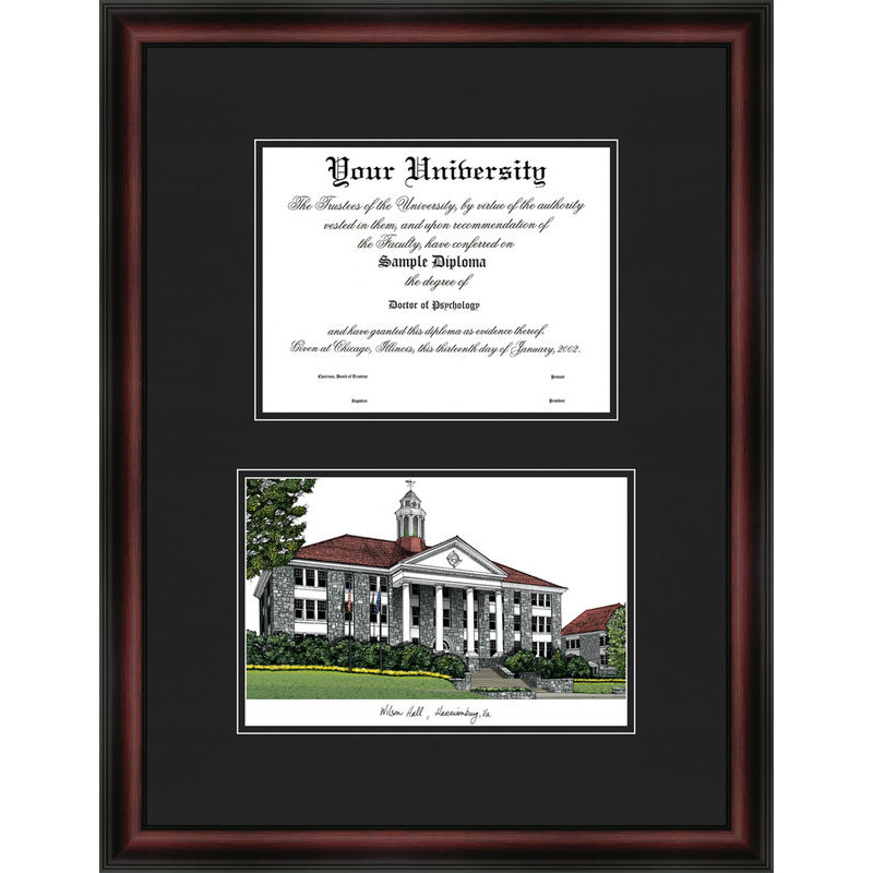 NCAA James Madison Dukes Diplomate Diploma Frame