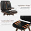 Chaises de salle à manger rembourrées Modern-2033499405