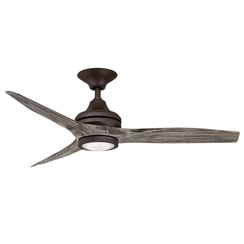 Ventilateur de plafond à DEL Spitfire, Grège mat