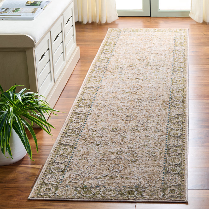 Tapis oriental Finley 316 Performance, Tapis de couloir 2 pi 2 po x 8 pi