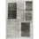 Machine Washable Indoor/Outdoor Xhevrie Ivory Rug