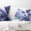 Coussin lombaire à motif floral fractal