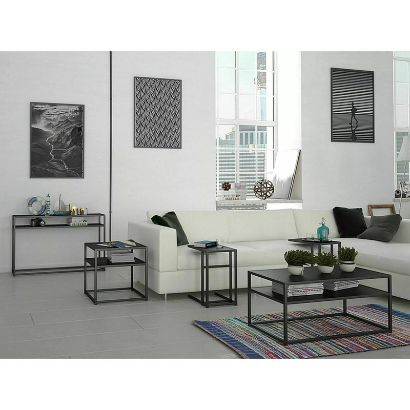 Fezaan Frame Coffee Table with Storage