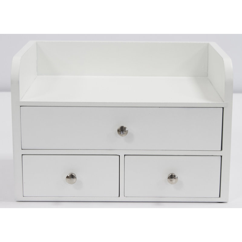 Wood Jewelery Box + Drawers