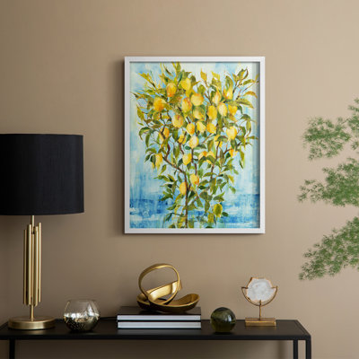 Lemonade Framed Print - Solid Wood