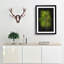 Leaf Lines Paint Splash - Picture Frame Graphic Art-56922981-56922984