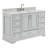 55 " W Freestanding Standard Free Standing 1 Single Vanity Bathroom Vanity With Carrara Marble Top-138338548-138338547-93359456